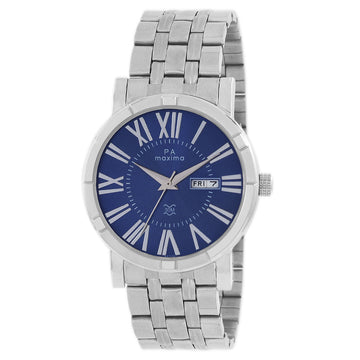 Maxima ATTIVO Men Blue Dial Analogue Watch - 49702CMGI